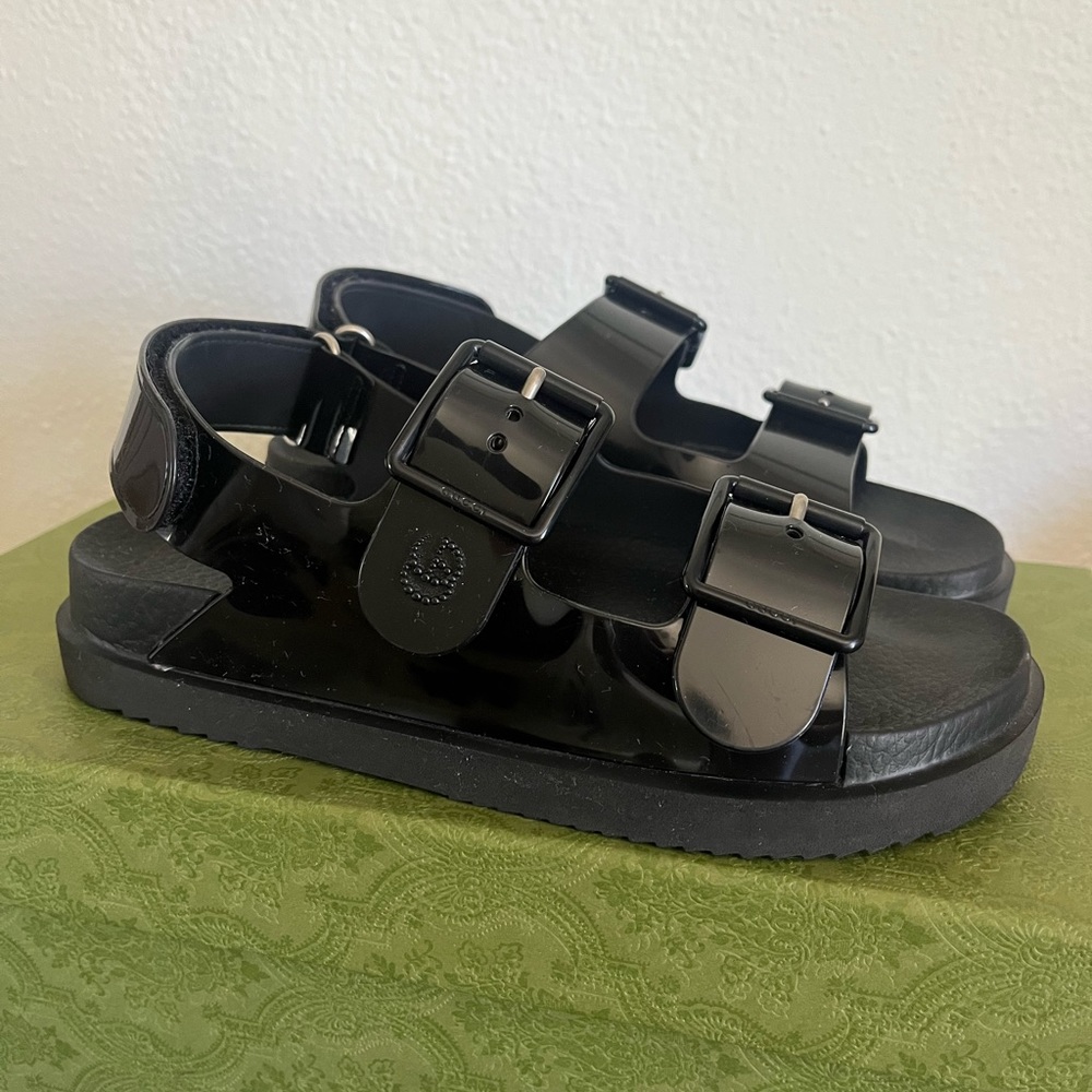 Gucci Women’s Double Strap Platform Sandals 37